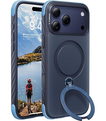 Amazon.com: TORRAS Ostand Q3 Air Pro for iPhone 17 Pro Max Case